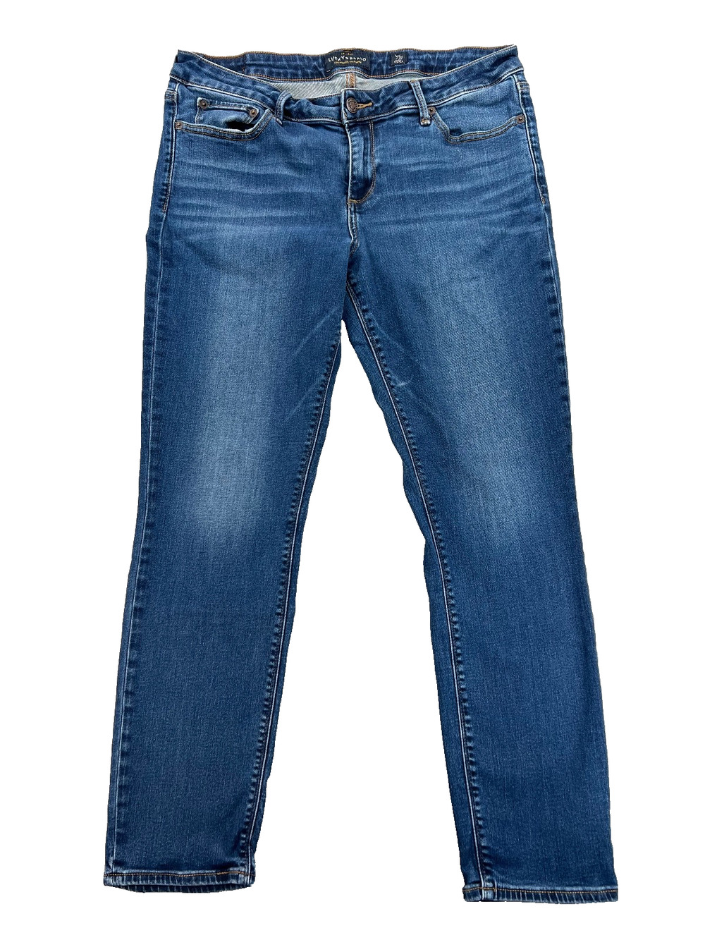 Lucky Brand Lolita Skinny Mid-Rise Skinny Ankle Jeans (Women's 14 / 32)